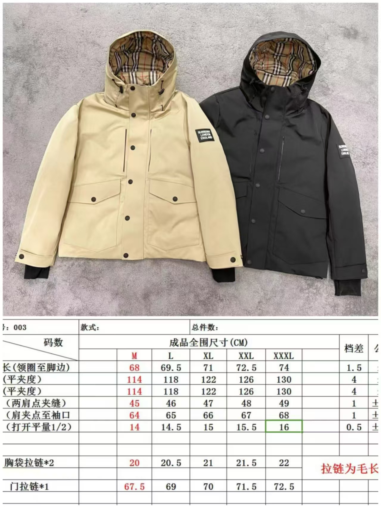 Burberry Down Jackets